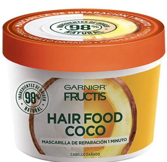 Mascarilla Para Cabello Garnier Fructis Hair Food Coco Cabello Dañado ...